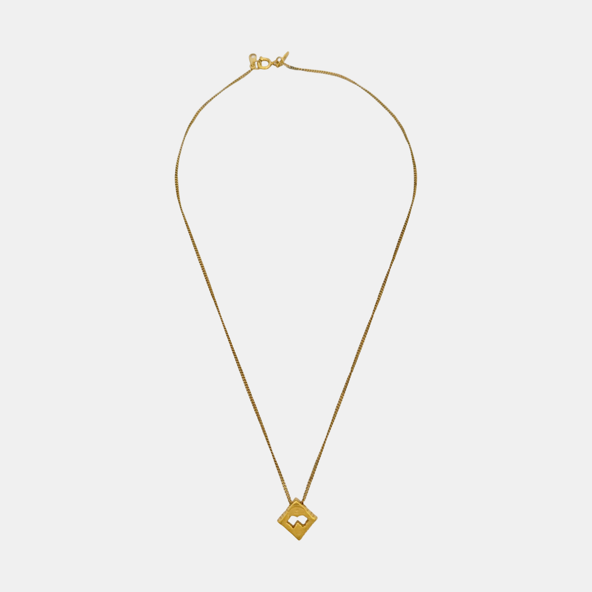 G Link Metal Gold Necklace