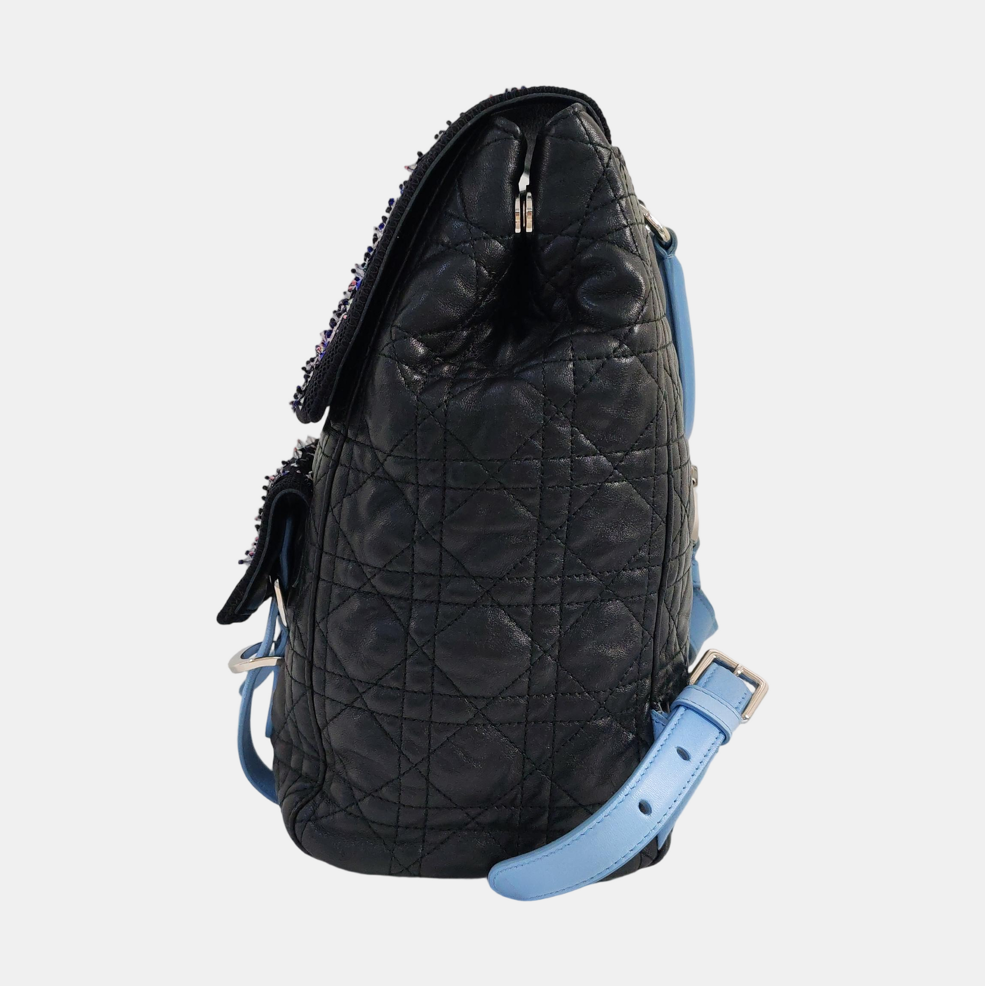 Cannage Lambskin Black