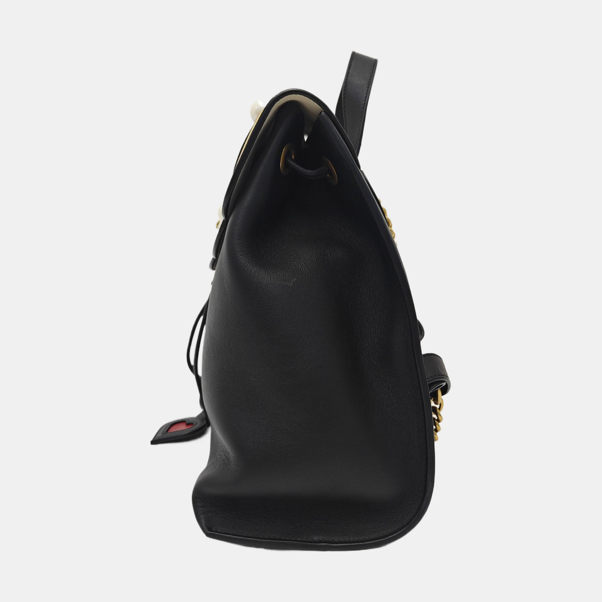 Calfskin Backpack Black