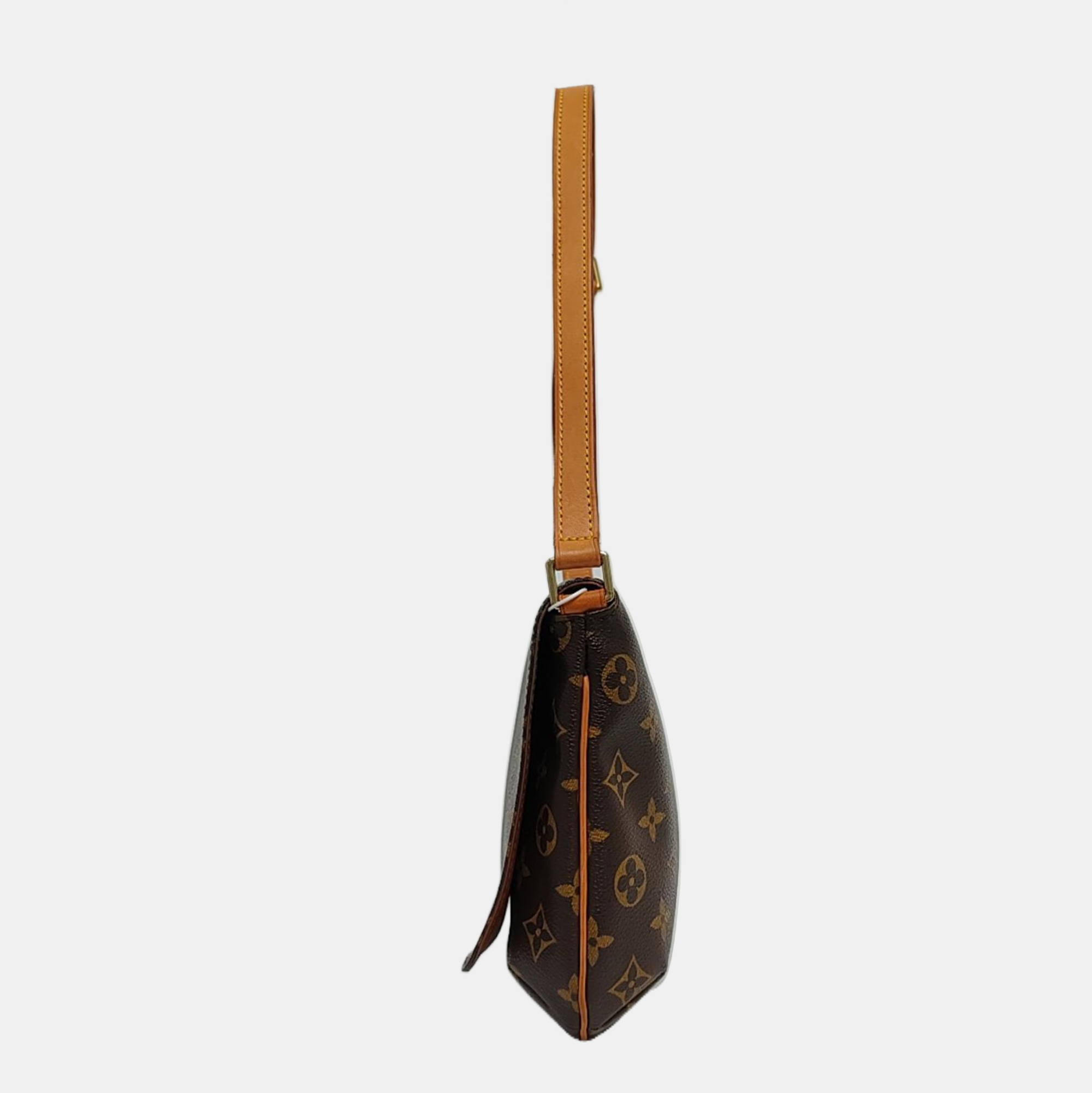 MUSETTE TANGO Monogram Coated Canvas Brown