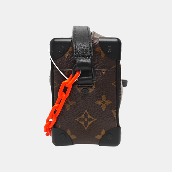 SOFT TRUNK Mini Monogram Coated Canvas Brown