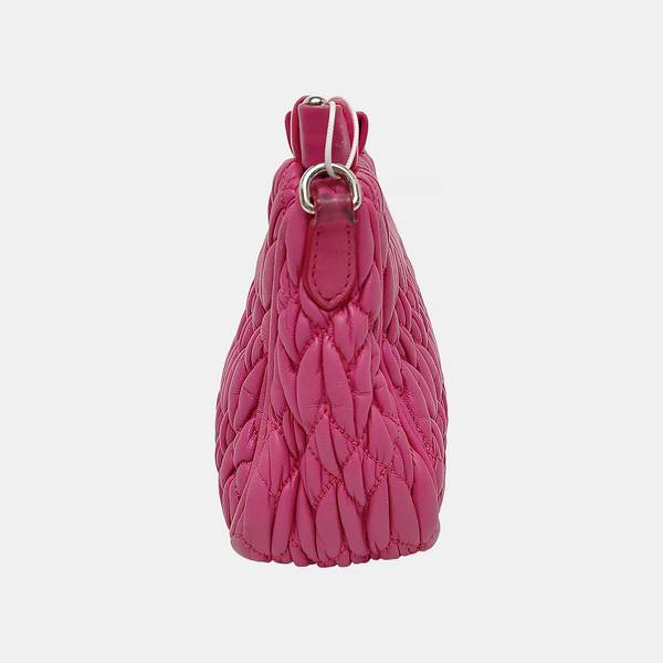 Matelassé Quilted Lambskin Pink