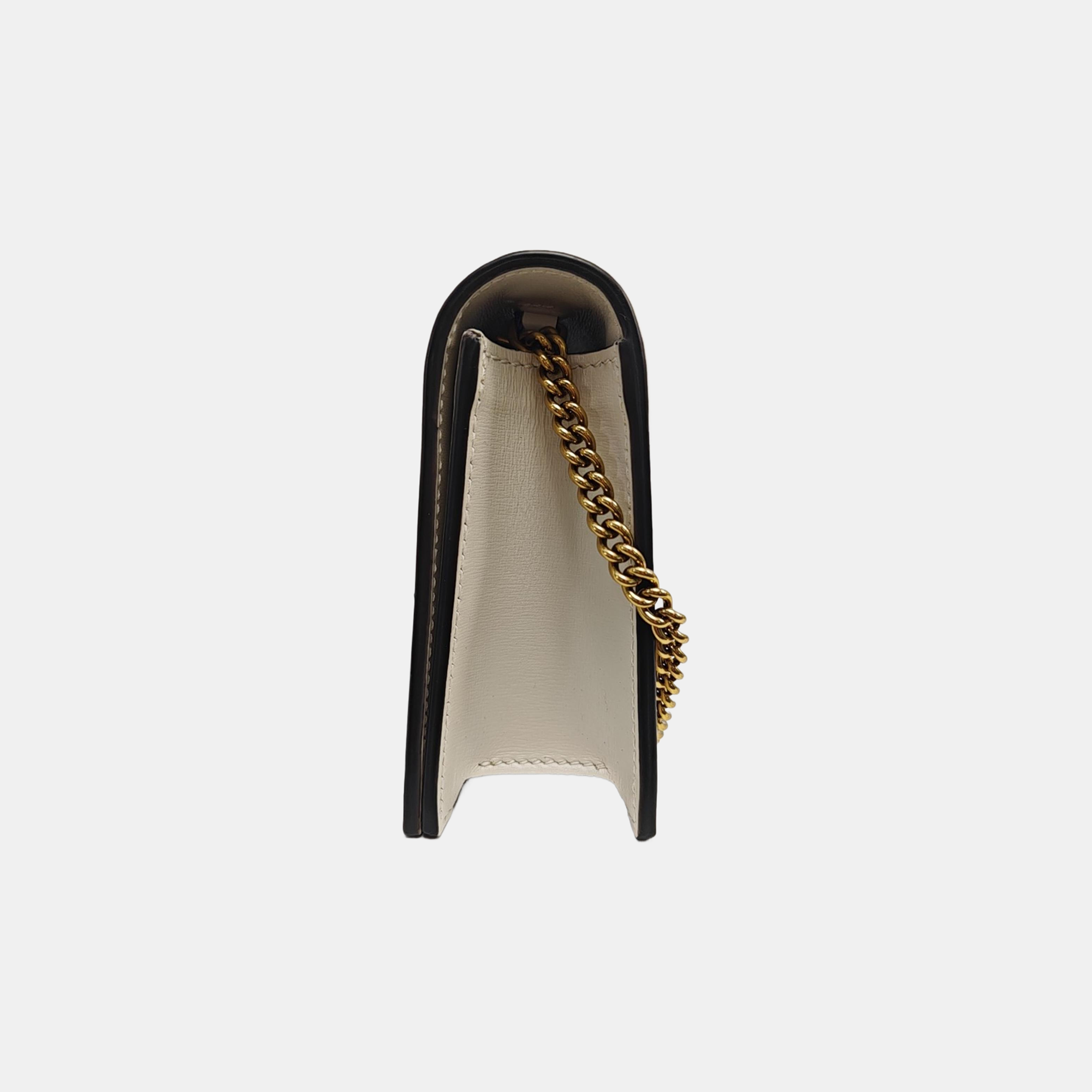 GG Marmont Super Mini Calfskin Black