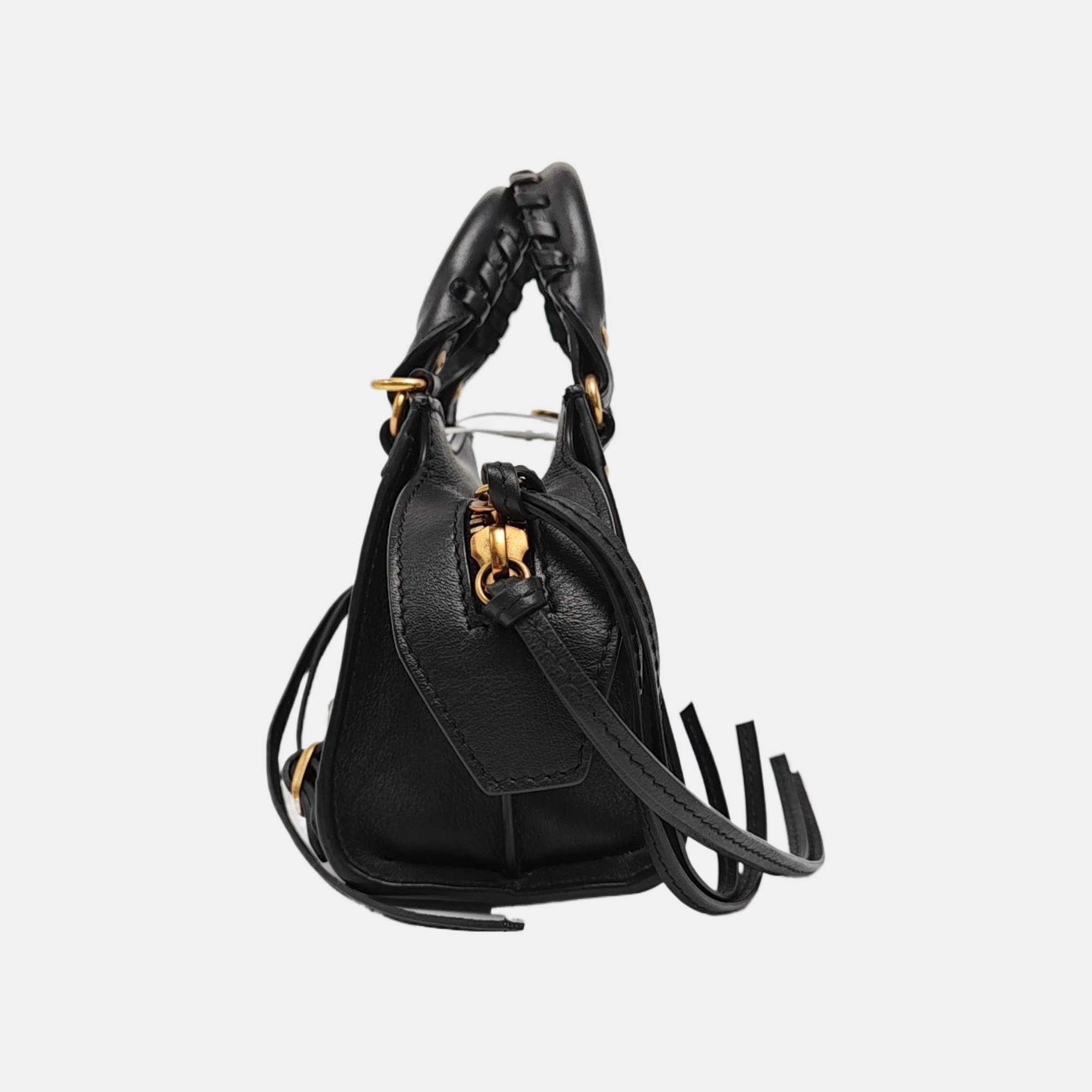 Neo Classic Mini Calfskin Black