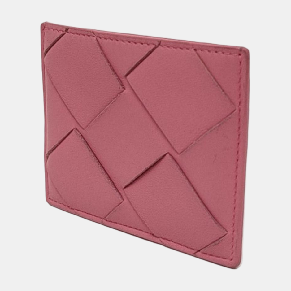 Calfskin Red Card Holder