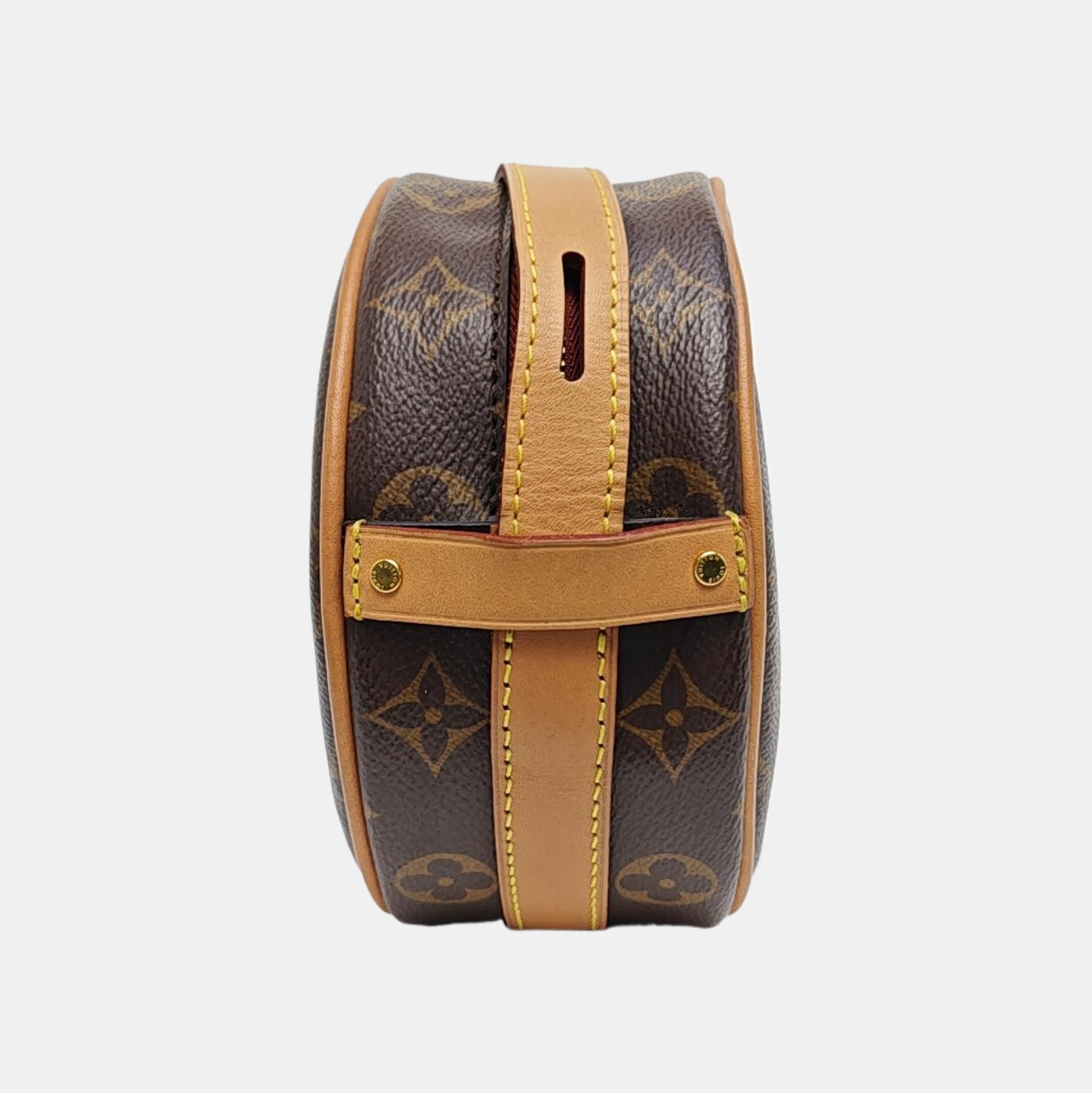 BOITE CHAPEAU PM Monogram Coated Canvas Brown