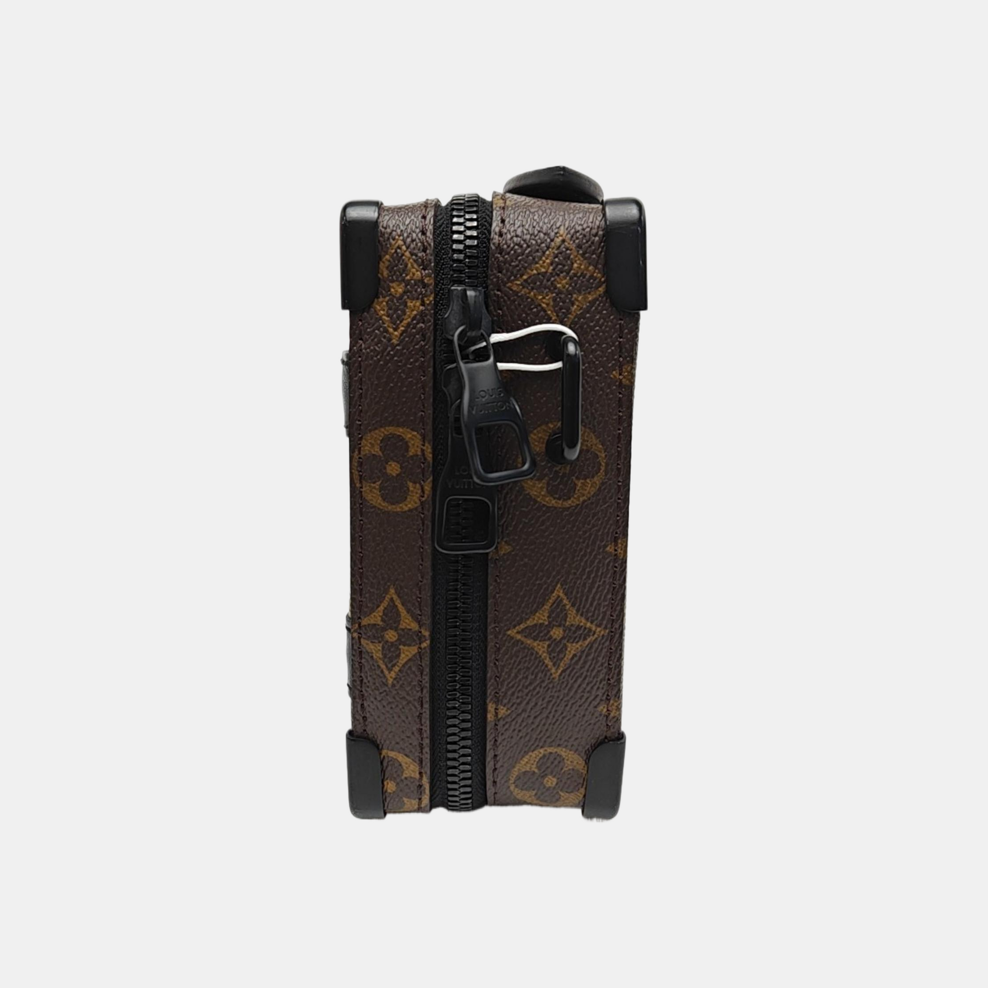 SOFT TRUNK Monogram Coated Canvas Brown