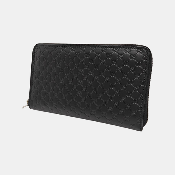Monogram Calfskin Wallet Black