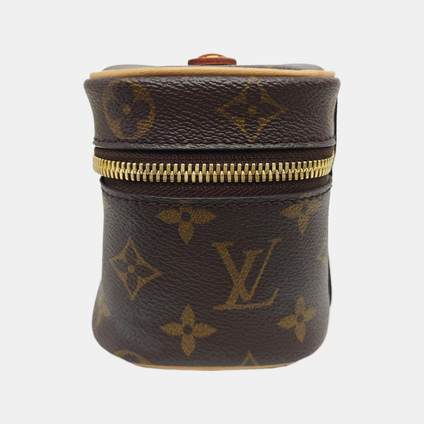 NICE Super Mini Monogram Coated Canvas Brown