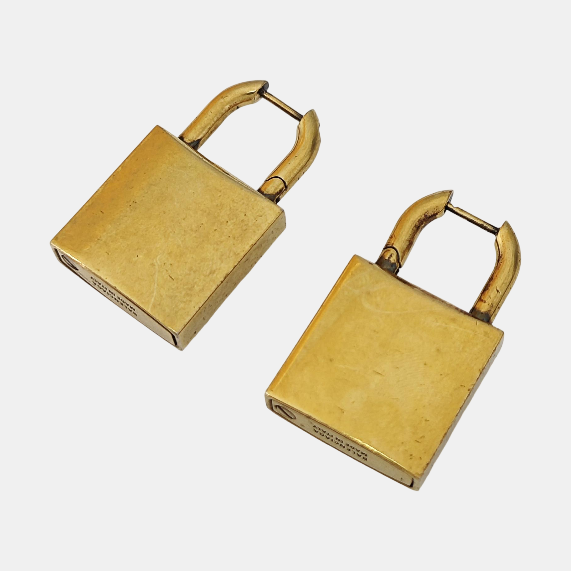 Metal Gold Stud Earrings