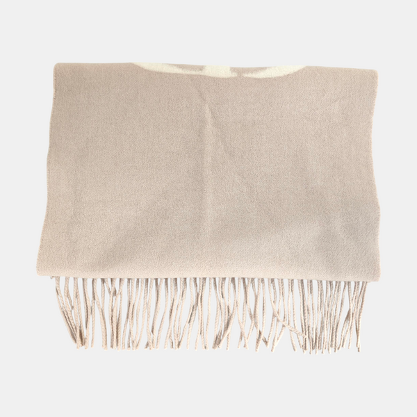 Cashmere Scarf Beige
