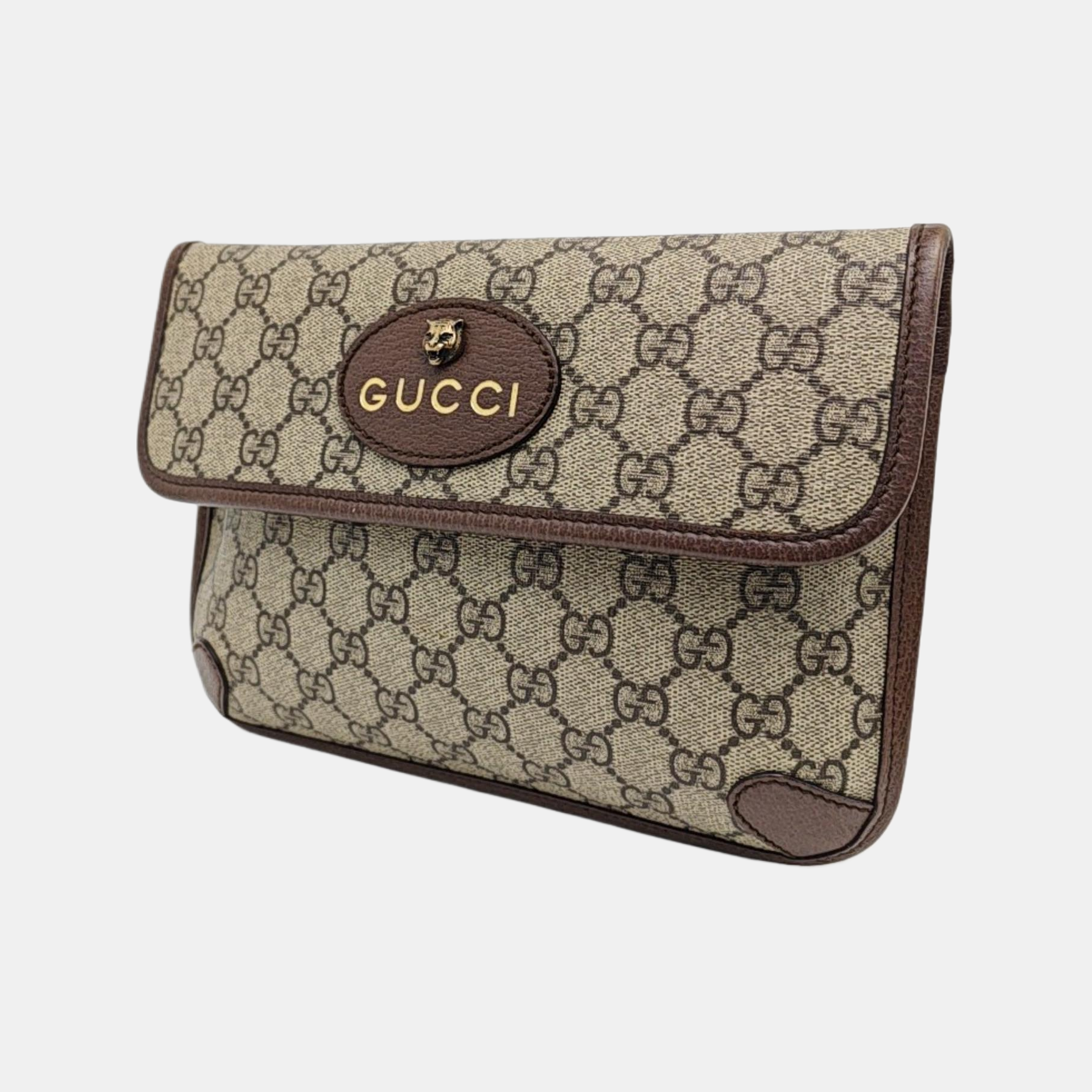 Neo Vintage Monogram Coated Canvas Beige