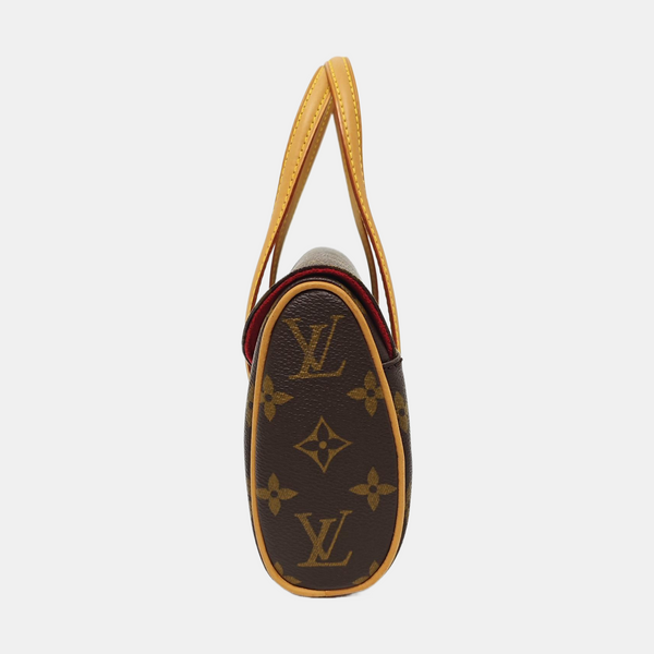 SONATINE Monogram Coated Canvas Brown