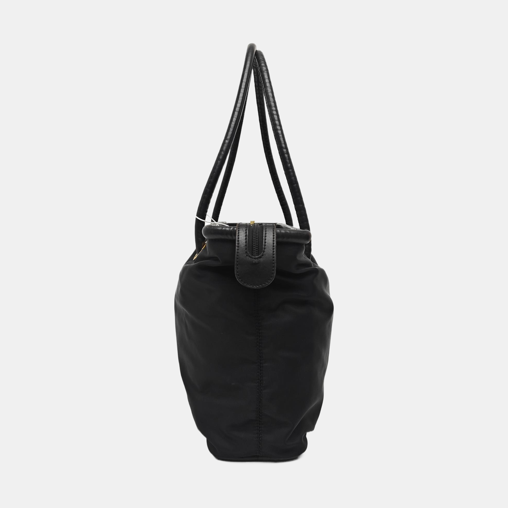 Nylon Tote Bag Black