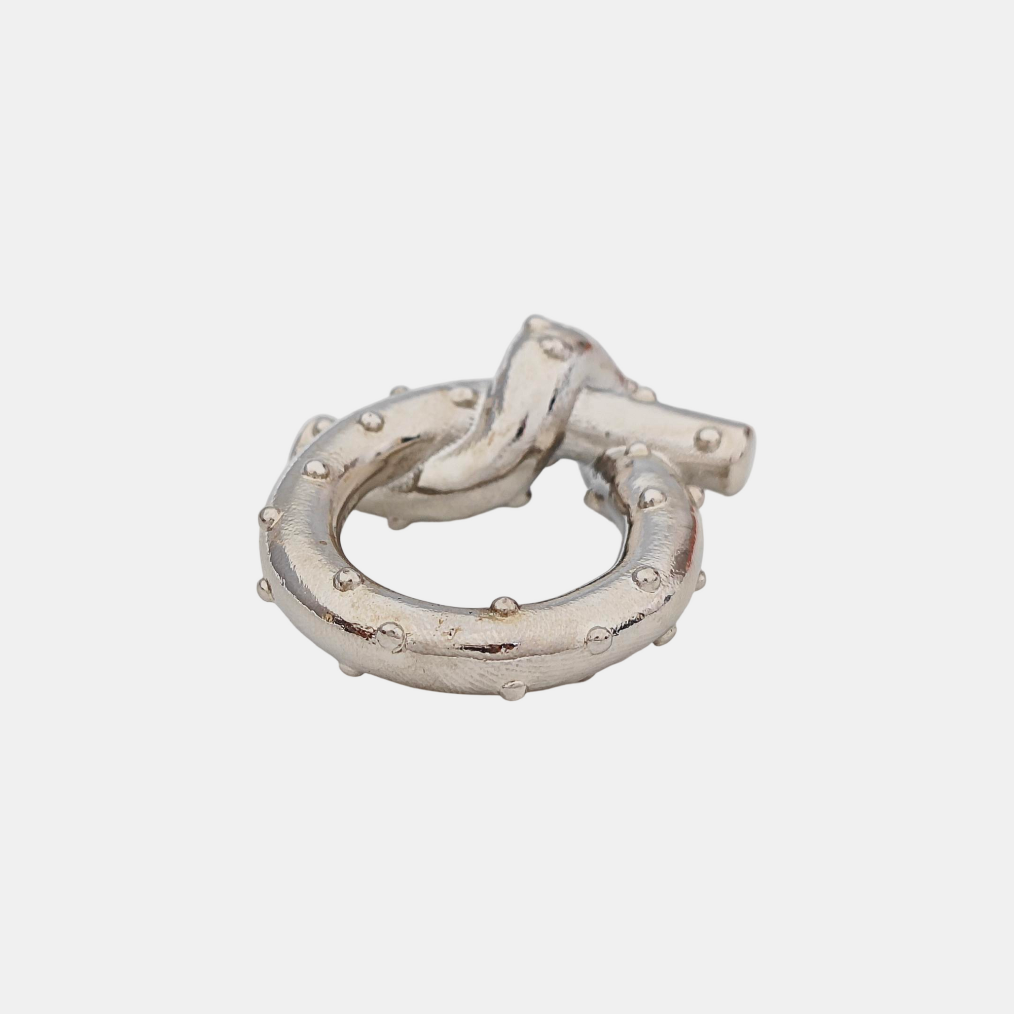 Metal Silver Ring EU 60