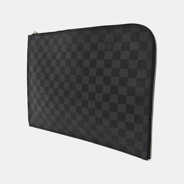 Damier Graphite Coated Canvas Gray