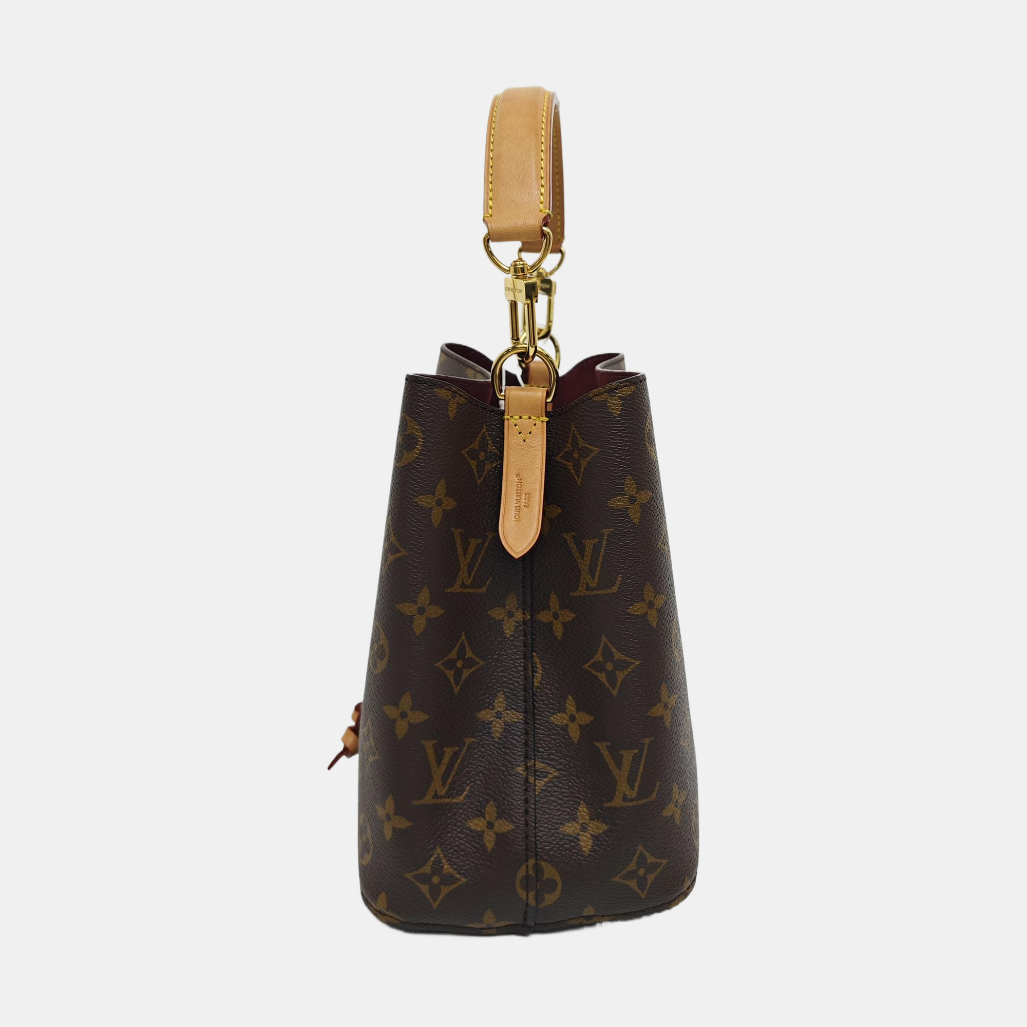 NÉONOÉ BB Monogram Coated Canvas Brown