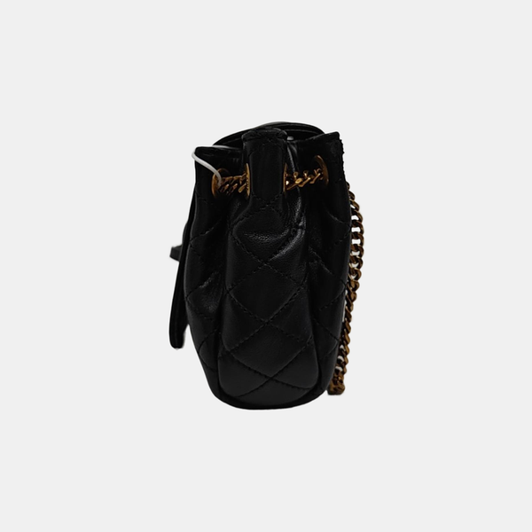 NOLITA Mini Quilted Lambskin Black