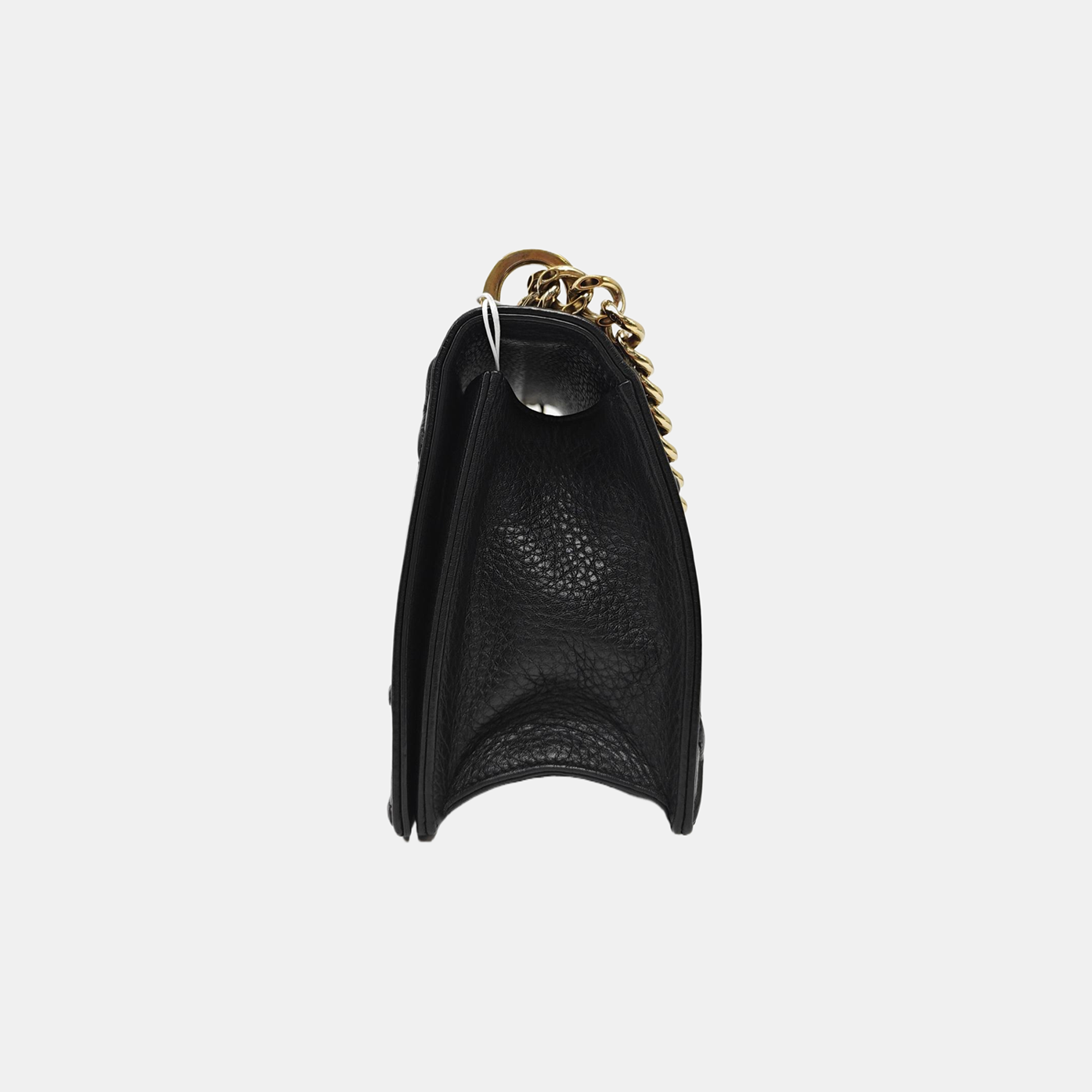 Diorama Medium Cannage Calfskin Black