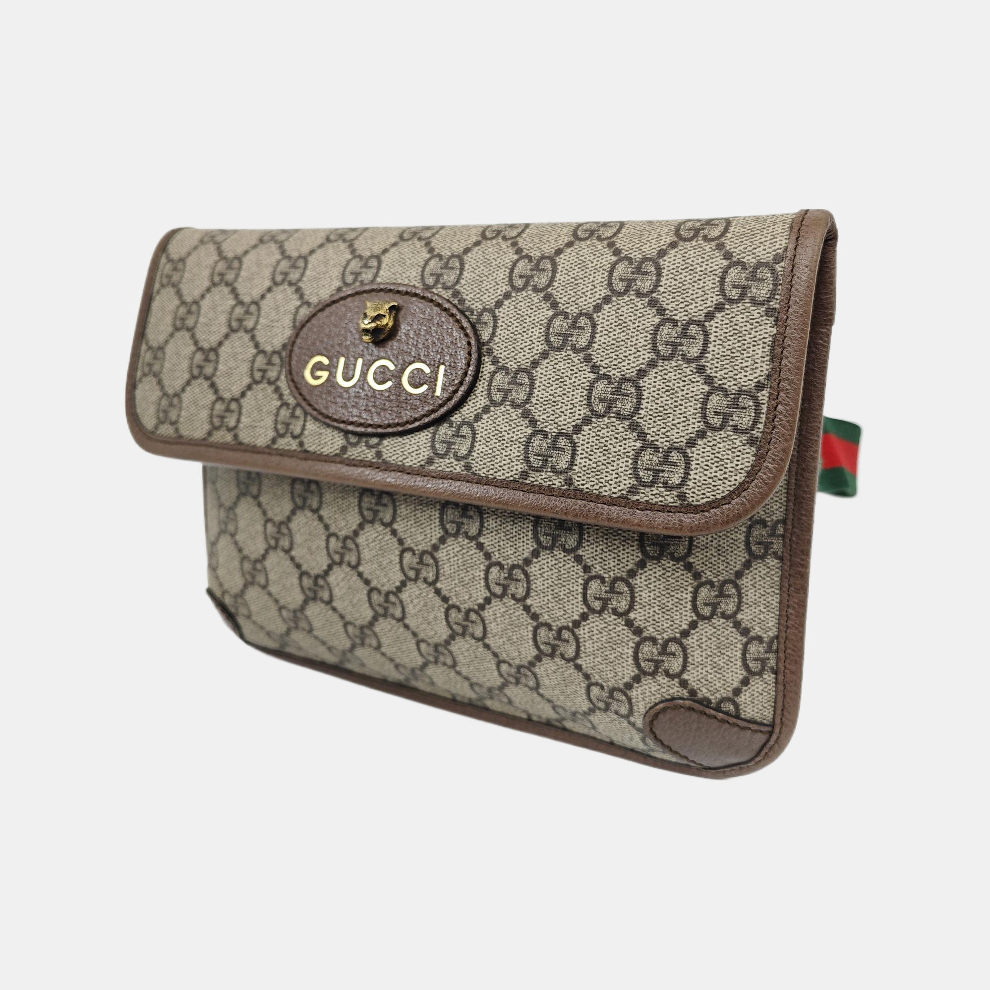 Neo Vintage Monogram Coated Canvas Beige