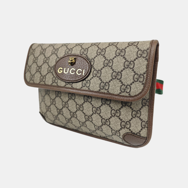 Neo Vintage Monogram Coated Canvas Beige