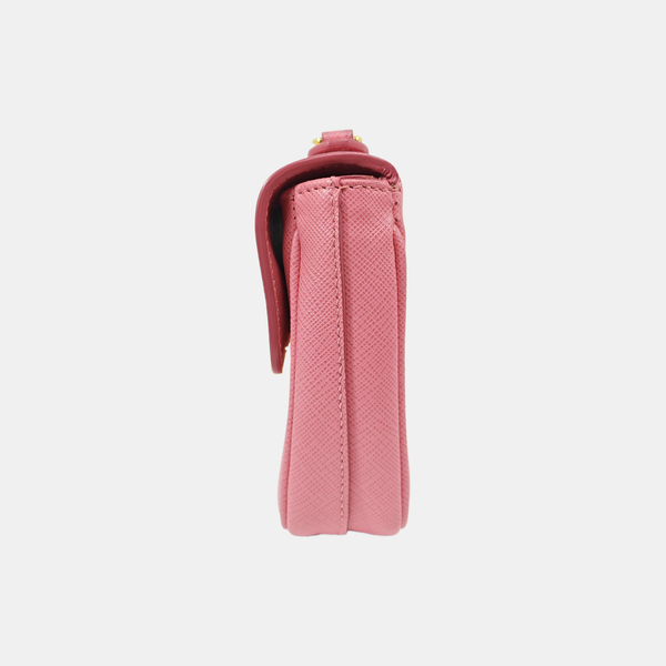 Sound Bag Saffiano Calfskin Pink