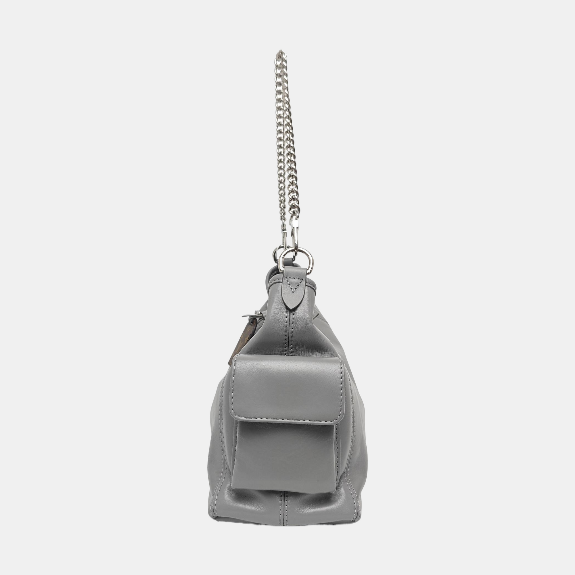 CARRYALL Small Lambskin Gray