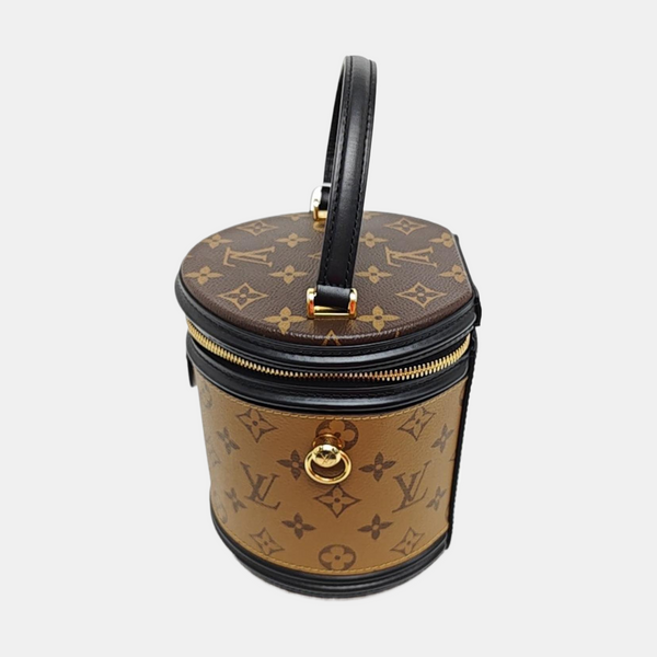 CANNES PM Monogram Coated Canvas Brown