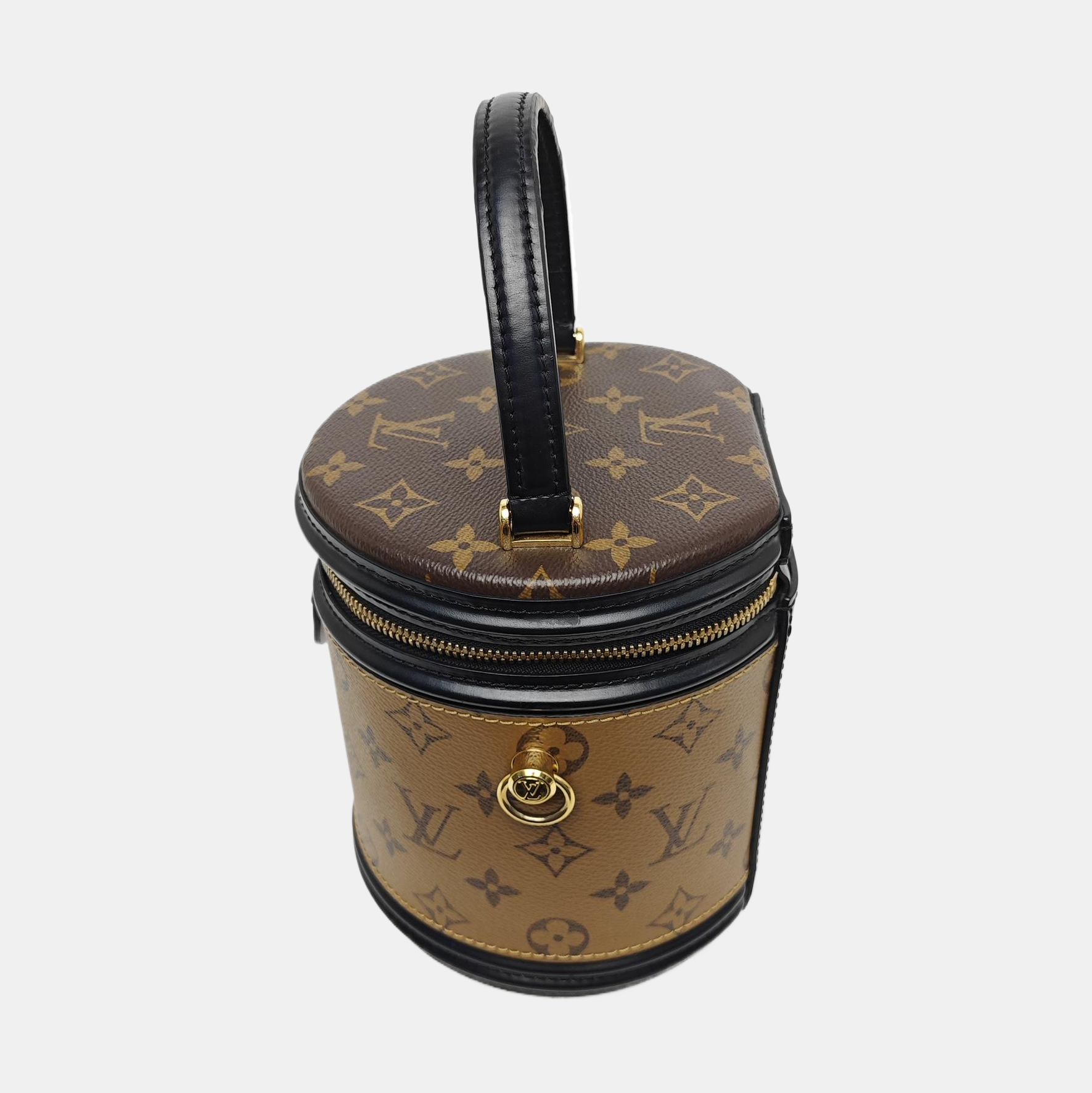 CANNES PM Monogram Coated Canvas Brown