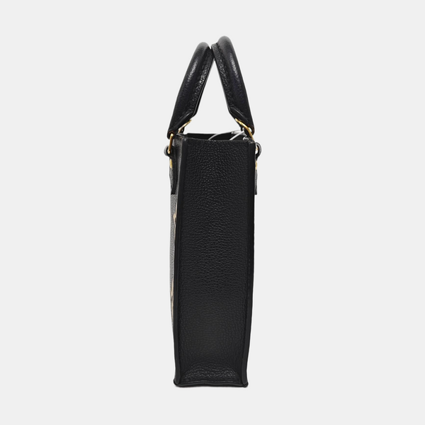SAC PLAT Mini Monogram Calfskin Black