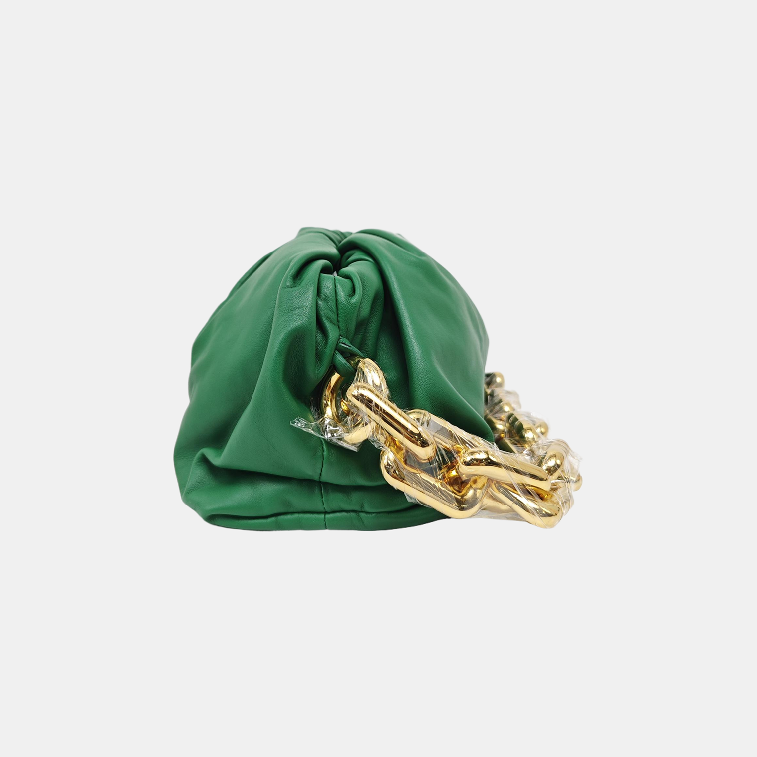 The Pouch Mini Calfskin Green