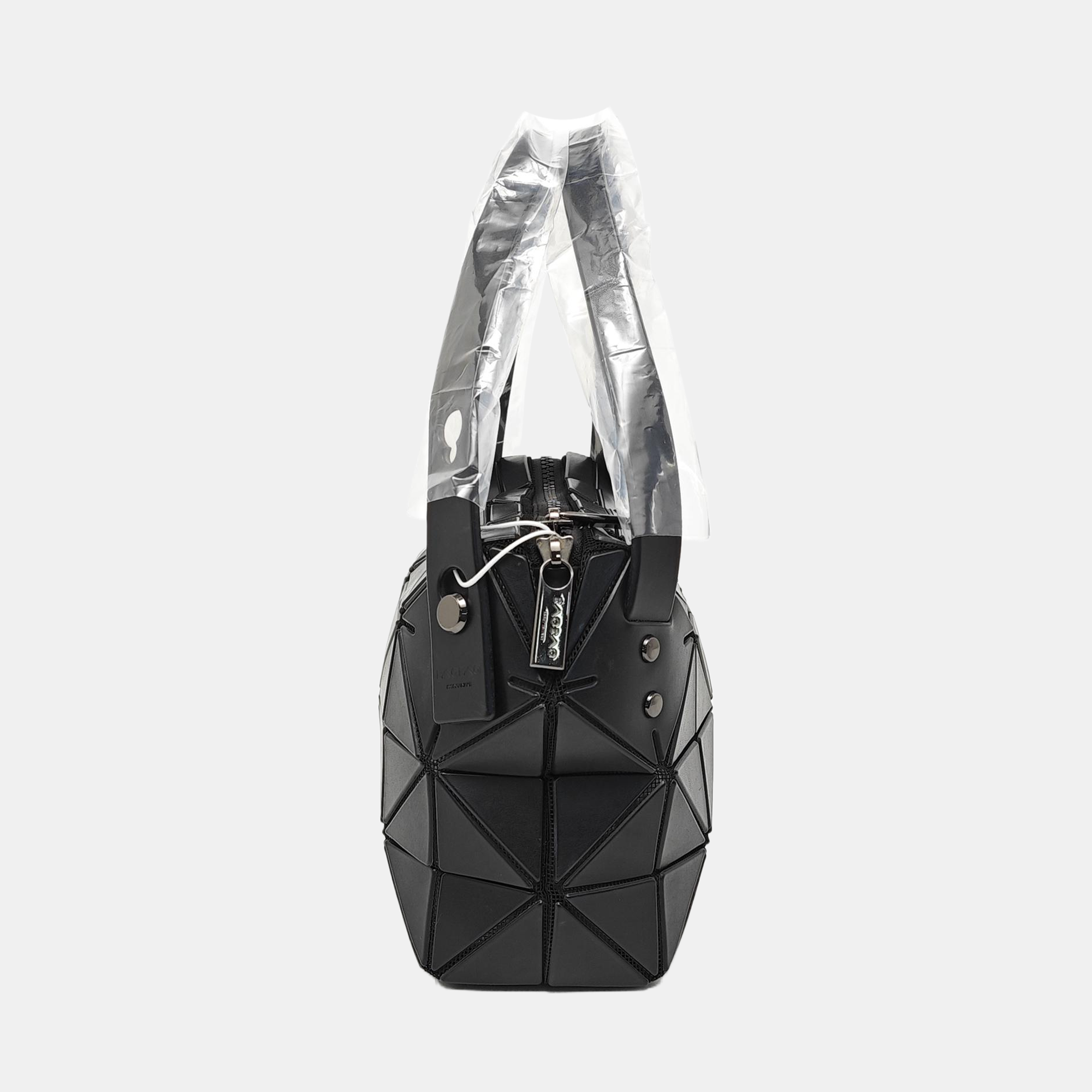 Special Material Top Handle Bag Black