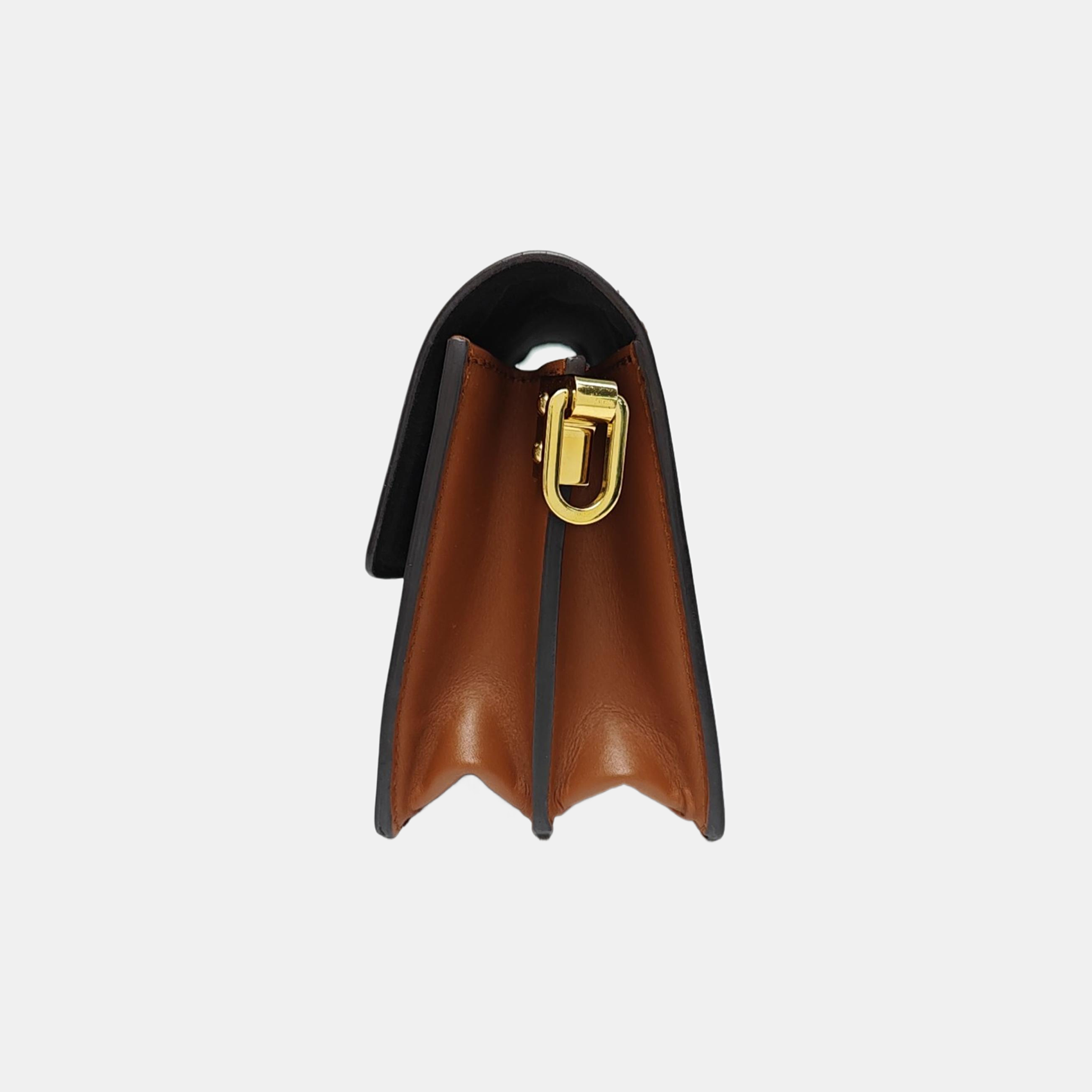 DAUPHINE Mini Coated Canvas Brown