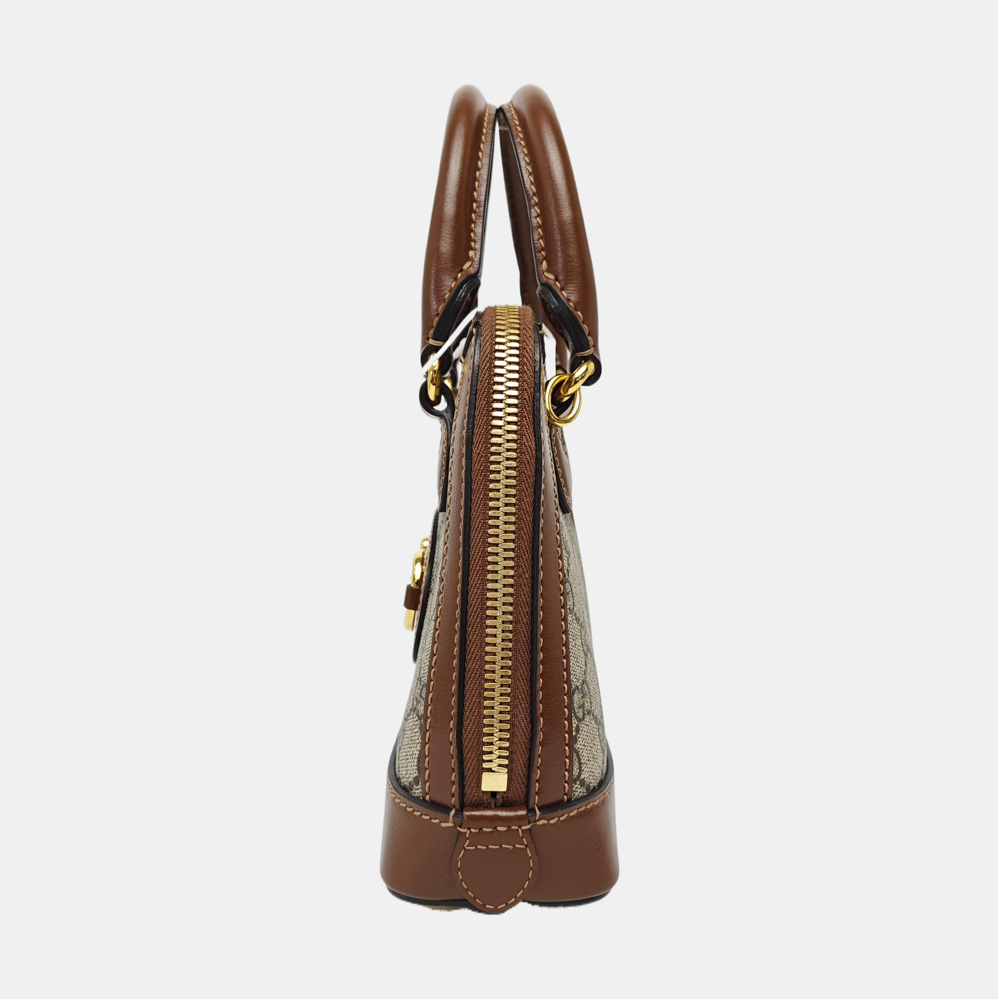 Horsebit 1955 Mini Coated Canvas Beige
