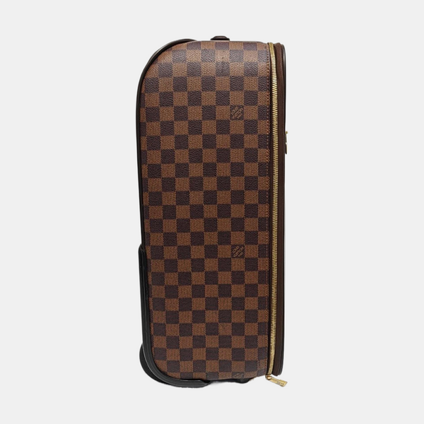 Authenticated pre-owned  PEGASE Damier Ebene Coated Canvas Brown - Luggage at Looply