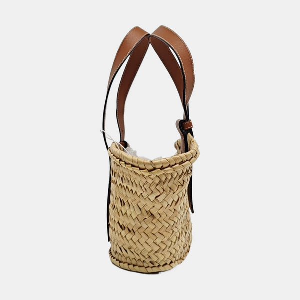 Basket Small Straw Beige