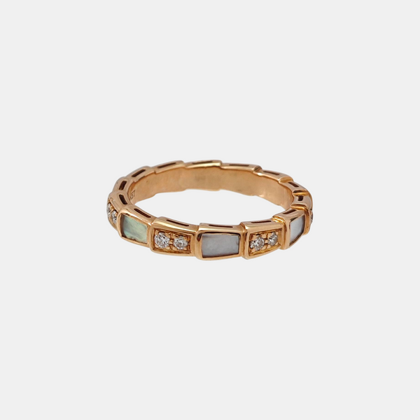 SERPENTI 18k Rose Gold Ring EU 57
