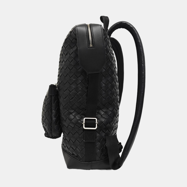 Calfskin Backpack Black