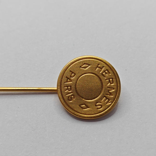 Metal Gold Brooch