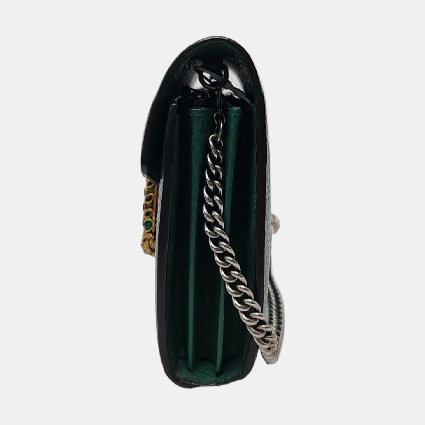 Authenticated pre-owned  Dionysus Mini Calfskin Green - Crossbody Bag at Looply