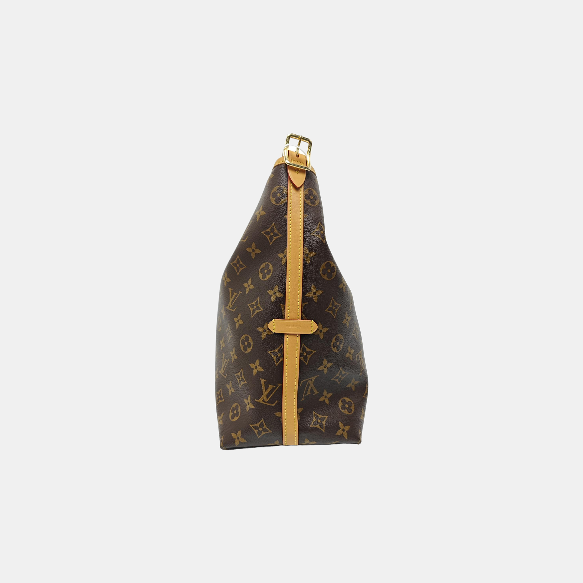 CARRYALL MM Monogram Coated Canvas Brown