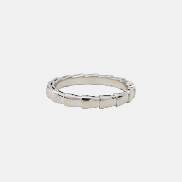 SERPENTI 18k White Gold Silver Ring EU 65