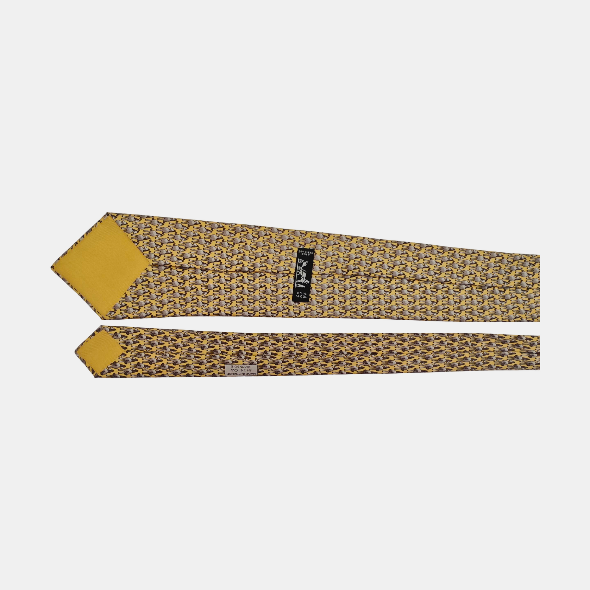 Mulberry Silk Tie Yellow