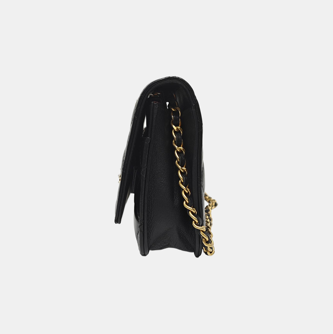 2.55 WOC Quilted Calfskin Black