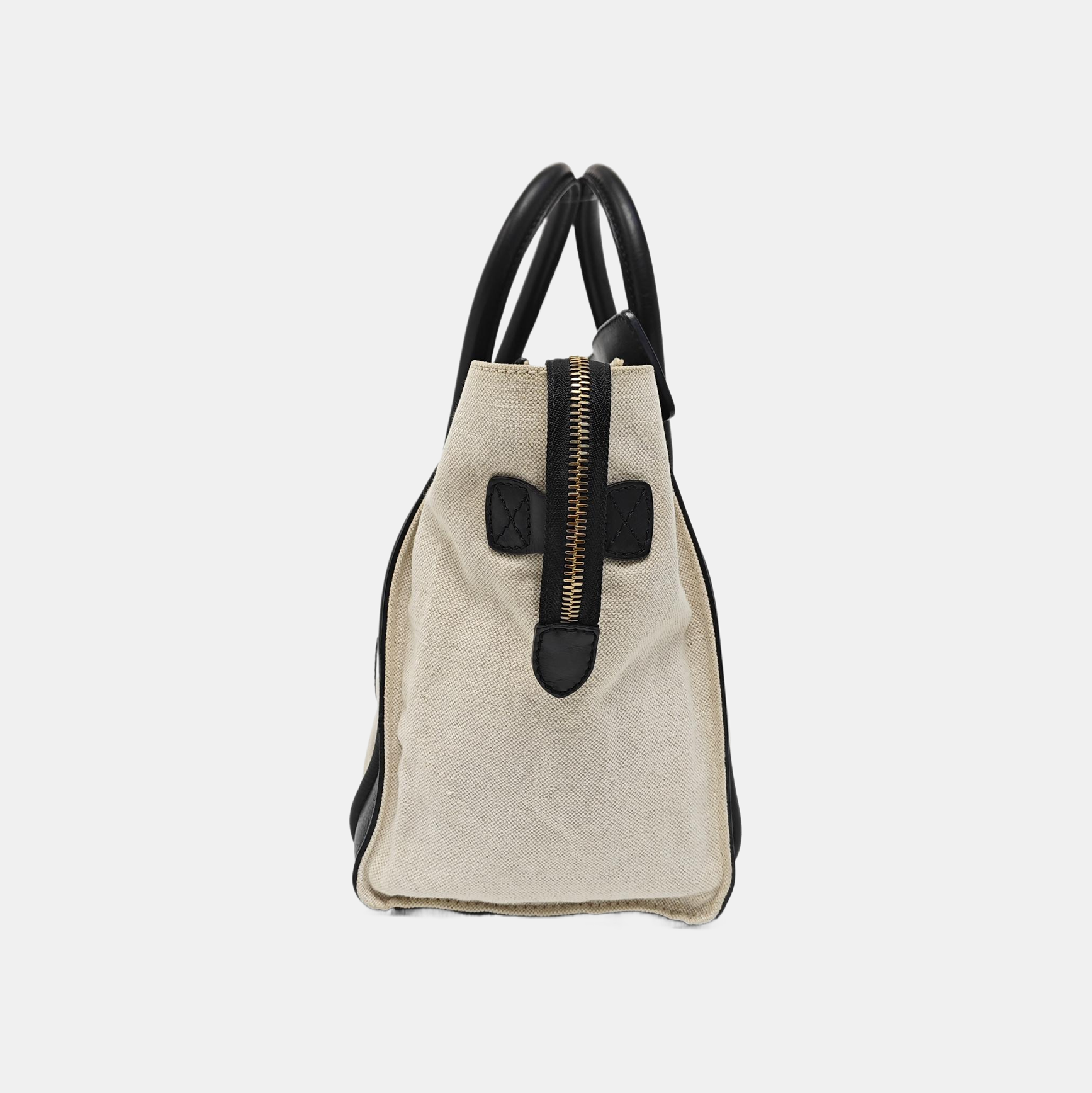 LUGGAGE Mini Canvas White