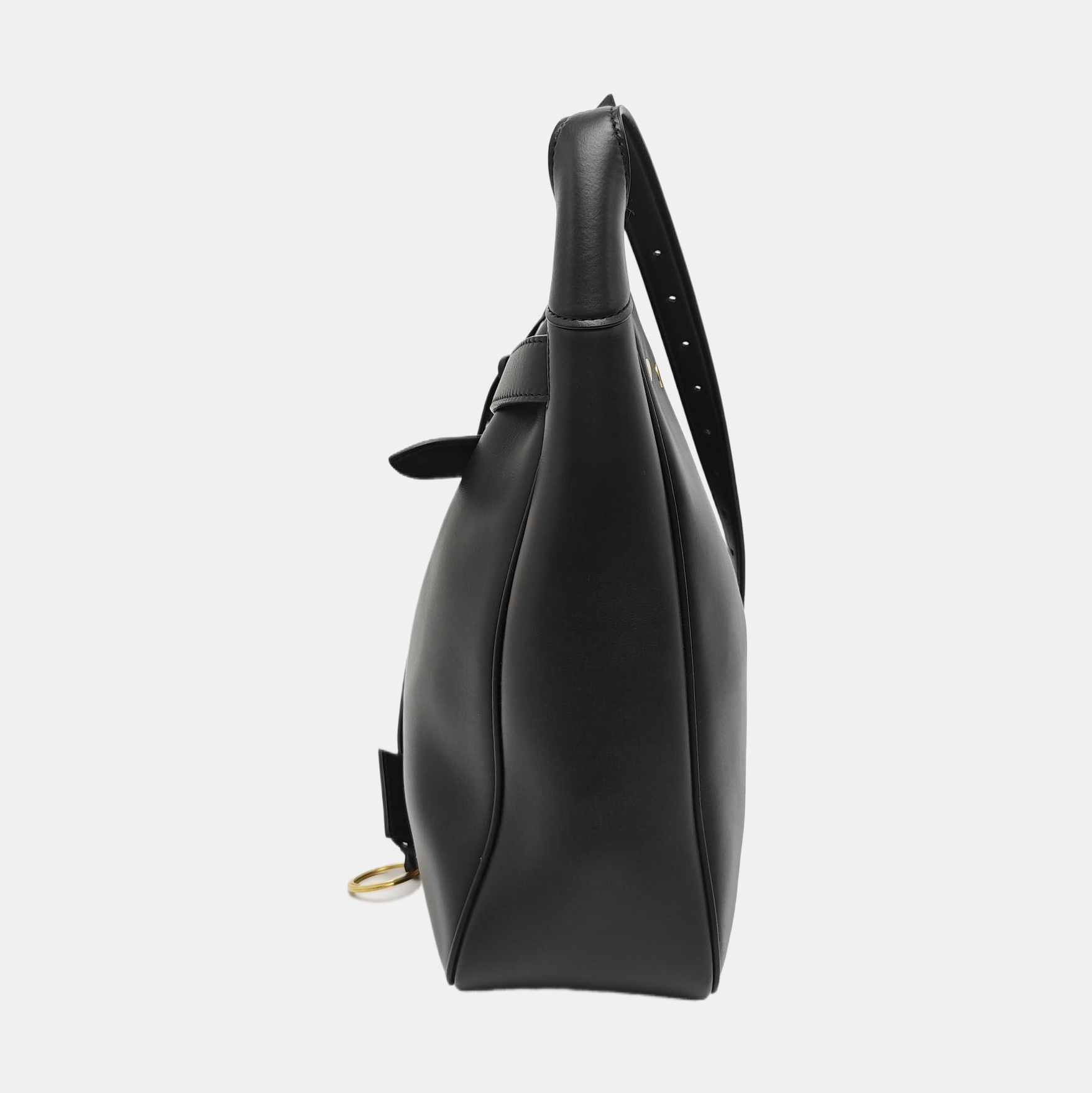 BEL AIR Small Calfskin Black