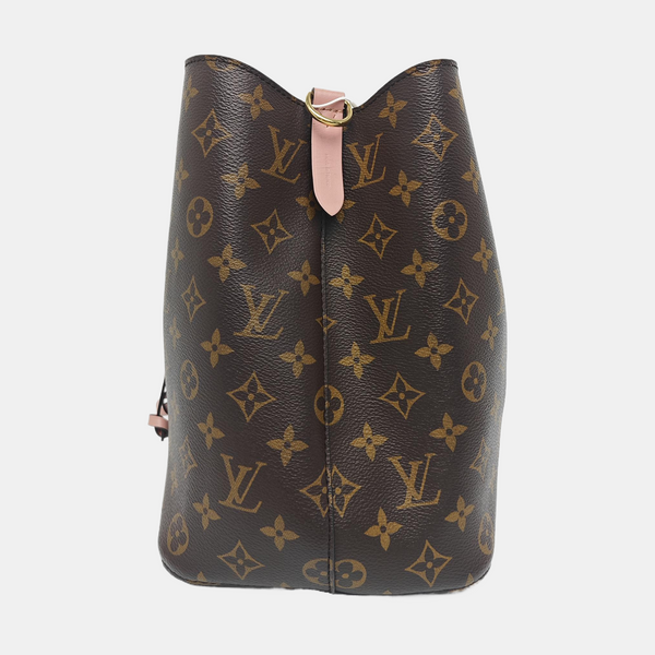 NÉONOÉ MM Monogram Coated Canvas Brown
