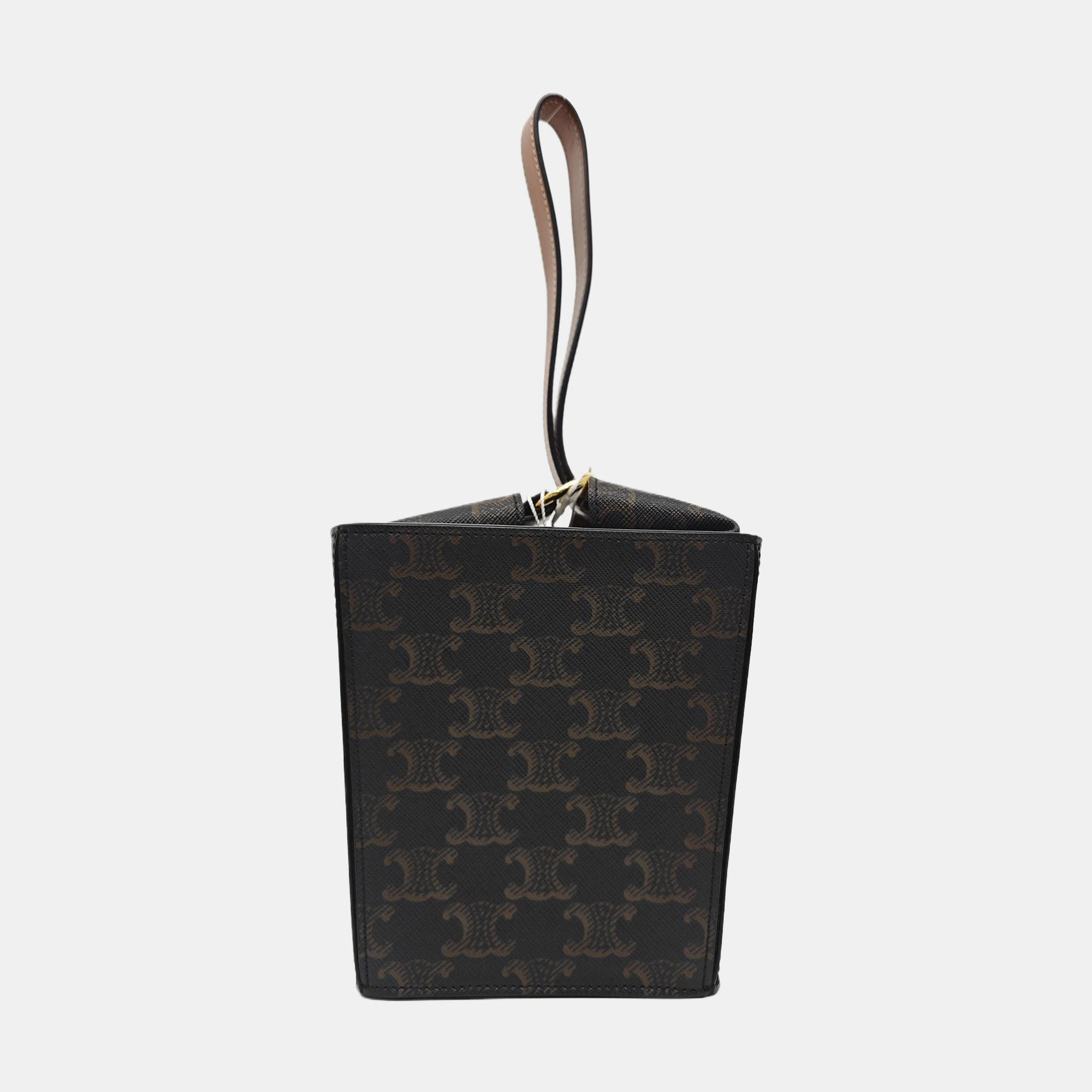 STRAP BOX Coated Canvas Yellow