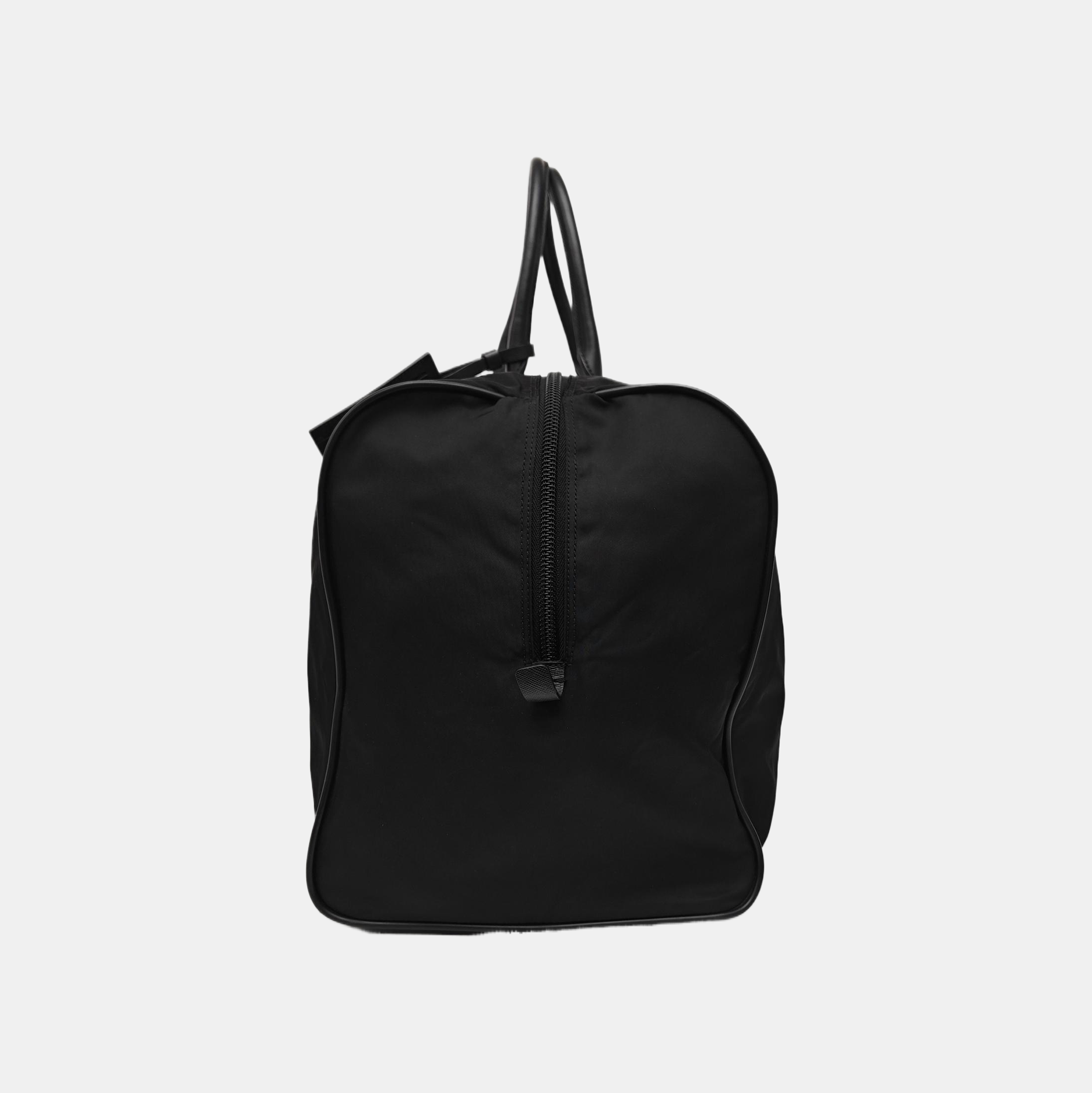 Nylon Top Handle Bag Black