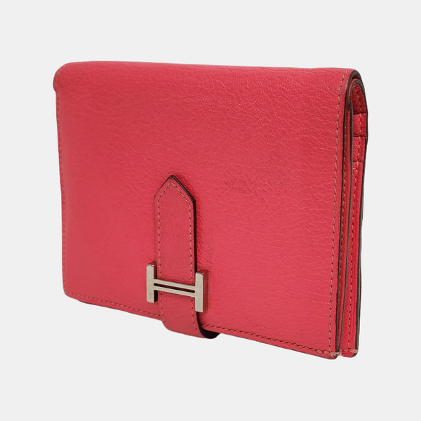 Bearn Chèvre Mysore Pink Wallet